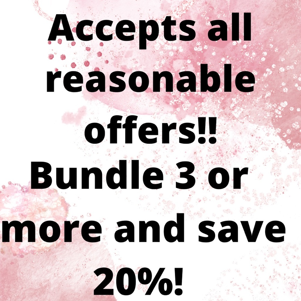 Accepts all reasonable offers